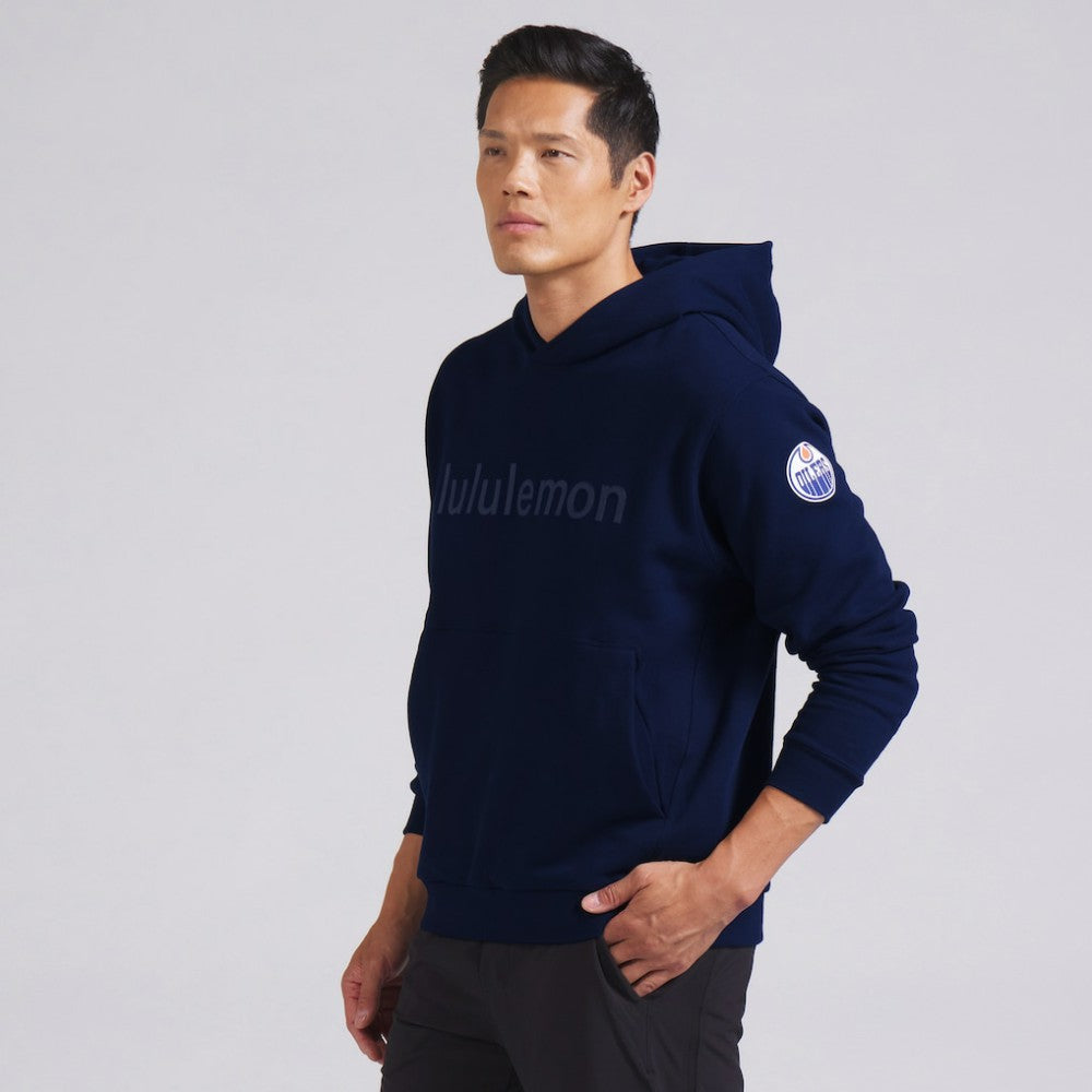 Edmonton Oilers lululemon Steady State Pullover Hoodie True Navy