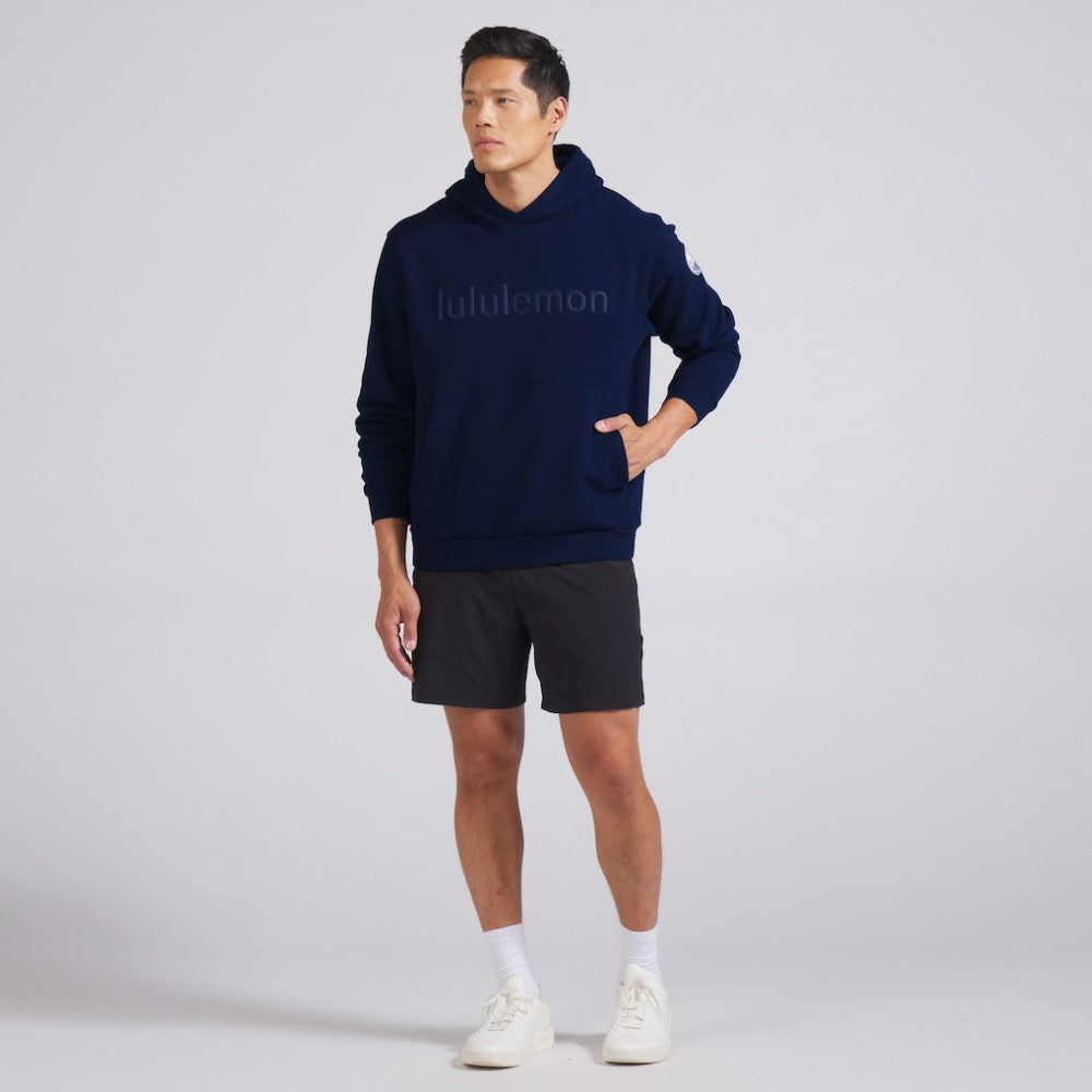 Edmonton Oilers lululemon Steady State Pullover Hoodie True Navy