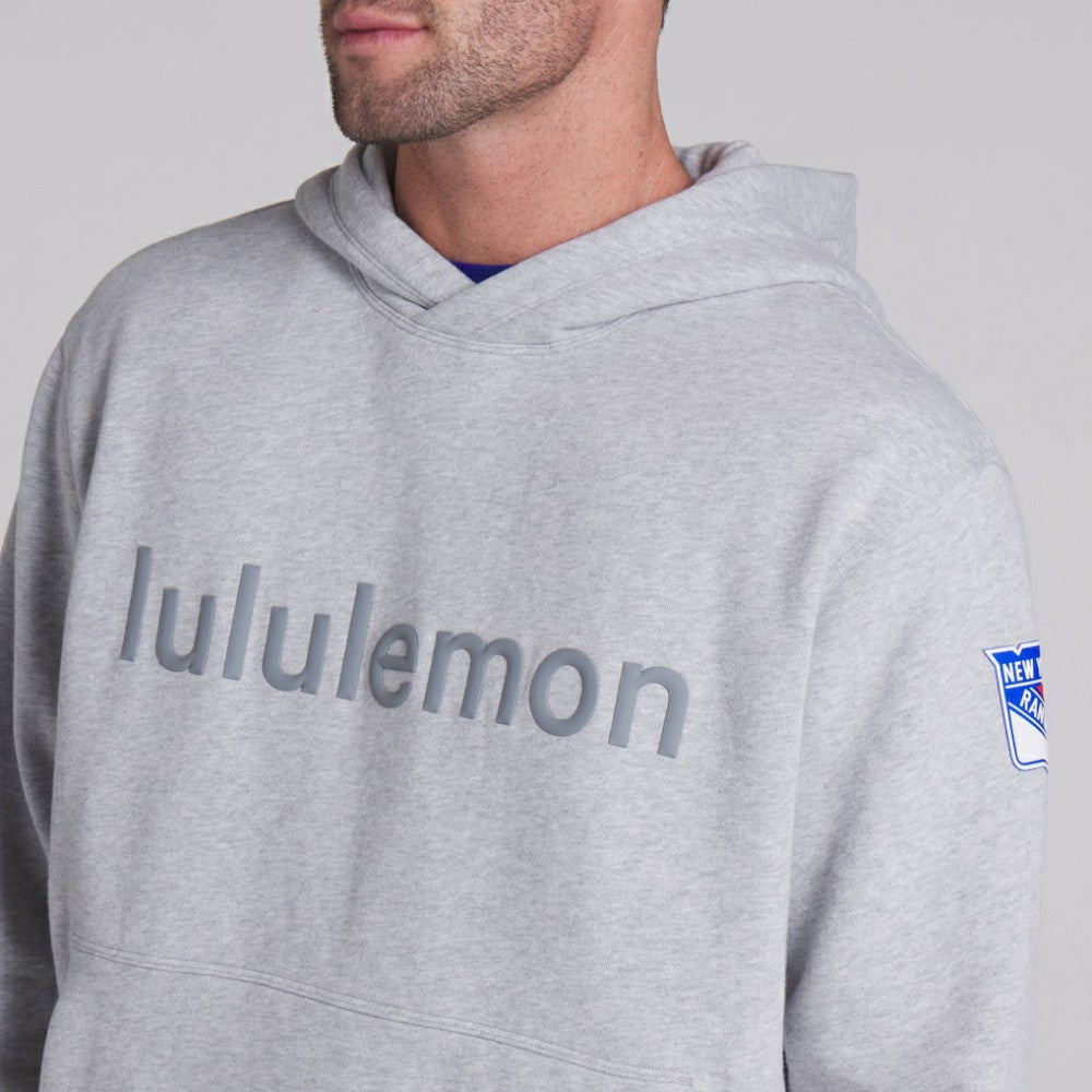New York Rangers lululemon Steady State Pullover Hoodie Heathered Silver Drop