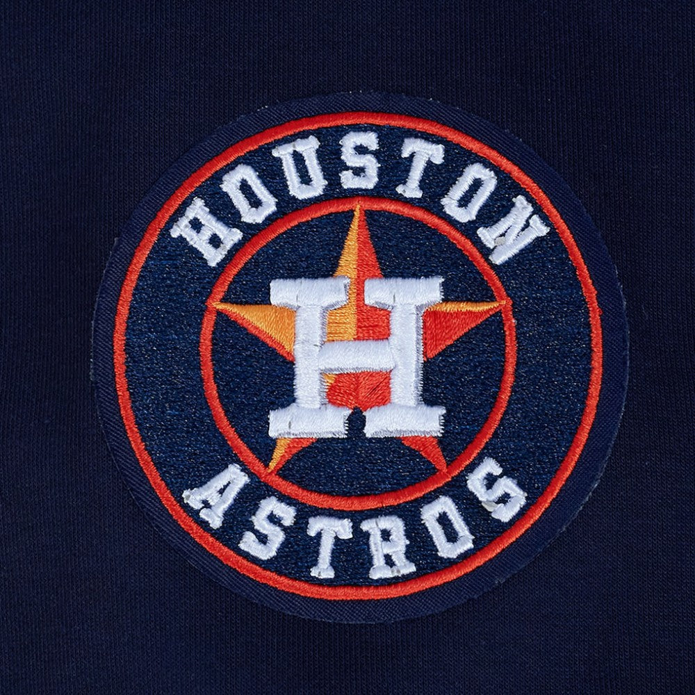 Houston Astros Pro Standard Women's Game Day Classics Crewneck Pullover Sweatshirt Navy