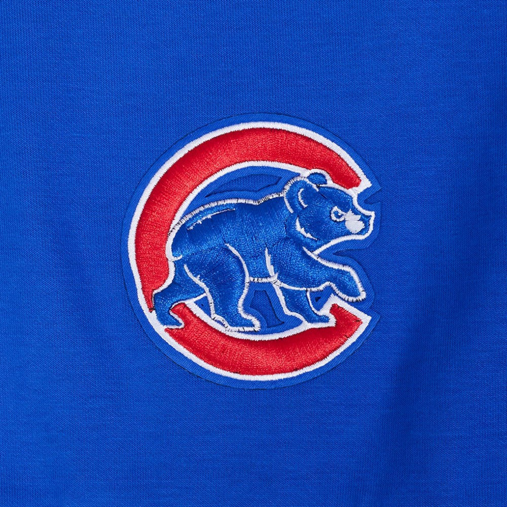 Chicago Cubs Pro Standard Women's Game Day Classics Crewneck Pullover Sweatshirt Royal
