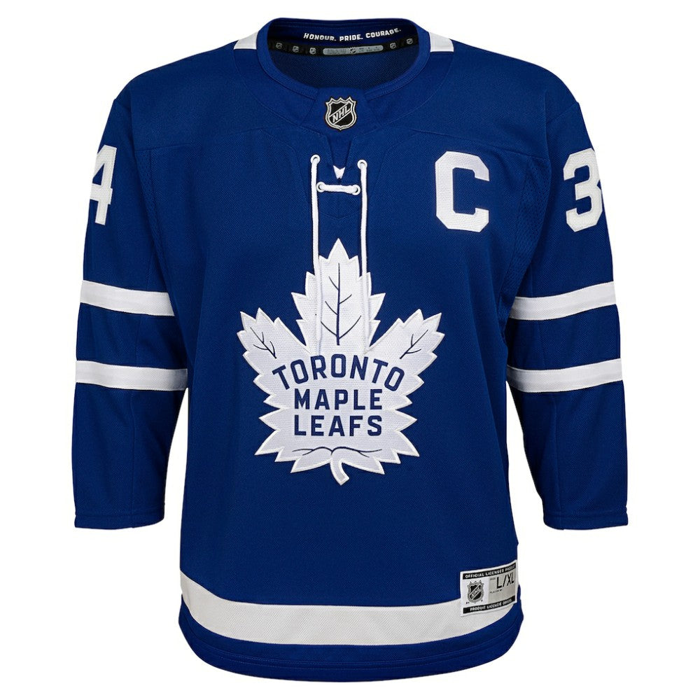 Auston Matthews Toronto Maple Leafs Youth Home Premier Player Jersey Blue