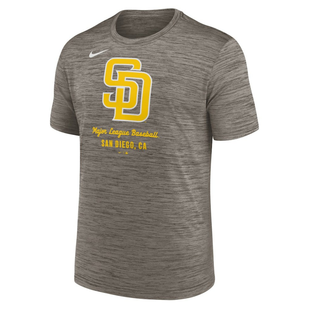 San Diego Padres Velocity Dri-FIT T-Shirt Brown | Nike