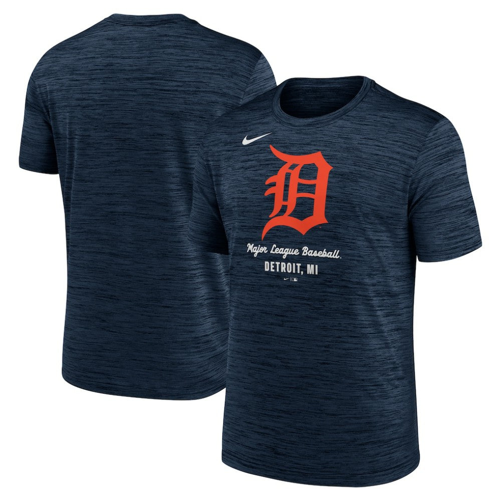 Detroit Tigers Velocity Dri-FIT T-Shirt Navy | Nike