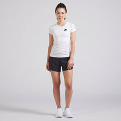 Vancouver Canucks lululemon Women's Swiftly Tech Short-Sleeve Shirt 2.0 White