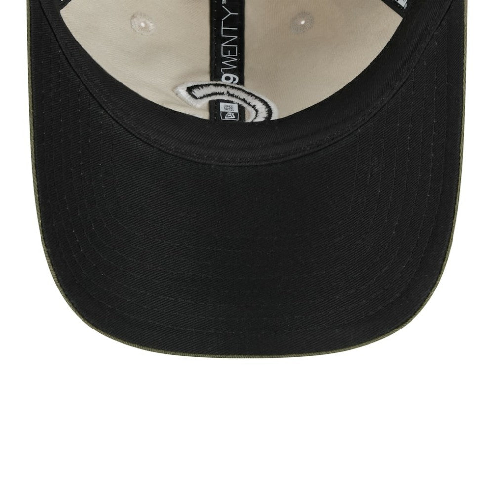 Chicago Cubs Women's 2025 Armed Forces Day 9TWENTY Adjustable Hat Light Beige/Olive | New Era