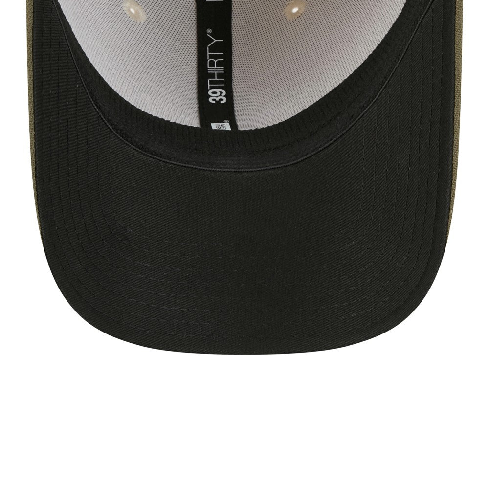 Los Angeles Angels 2025 Armed Forces Day 39THIRTY Flex Hat Light Beige/Olive | New Era