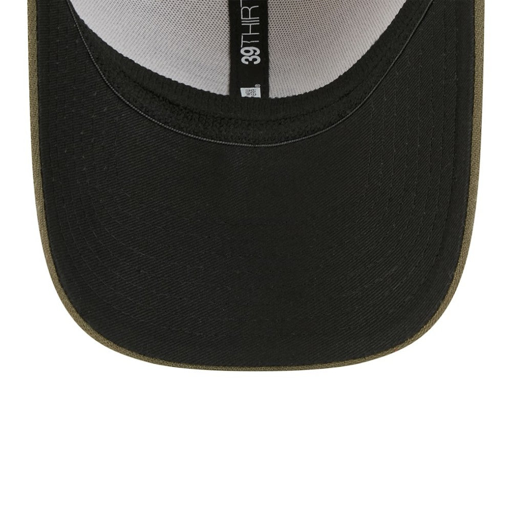 Baltimore Orioles 2025 Armed Forces Day 39THIRTY Flex Hat Light Beige/Olive | New Era