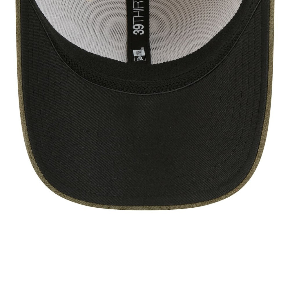 Chicago White Sox 2025 Armed Forces Day 39THIRTY Flex Hat Light Beige/Olive | New Era