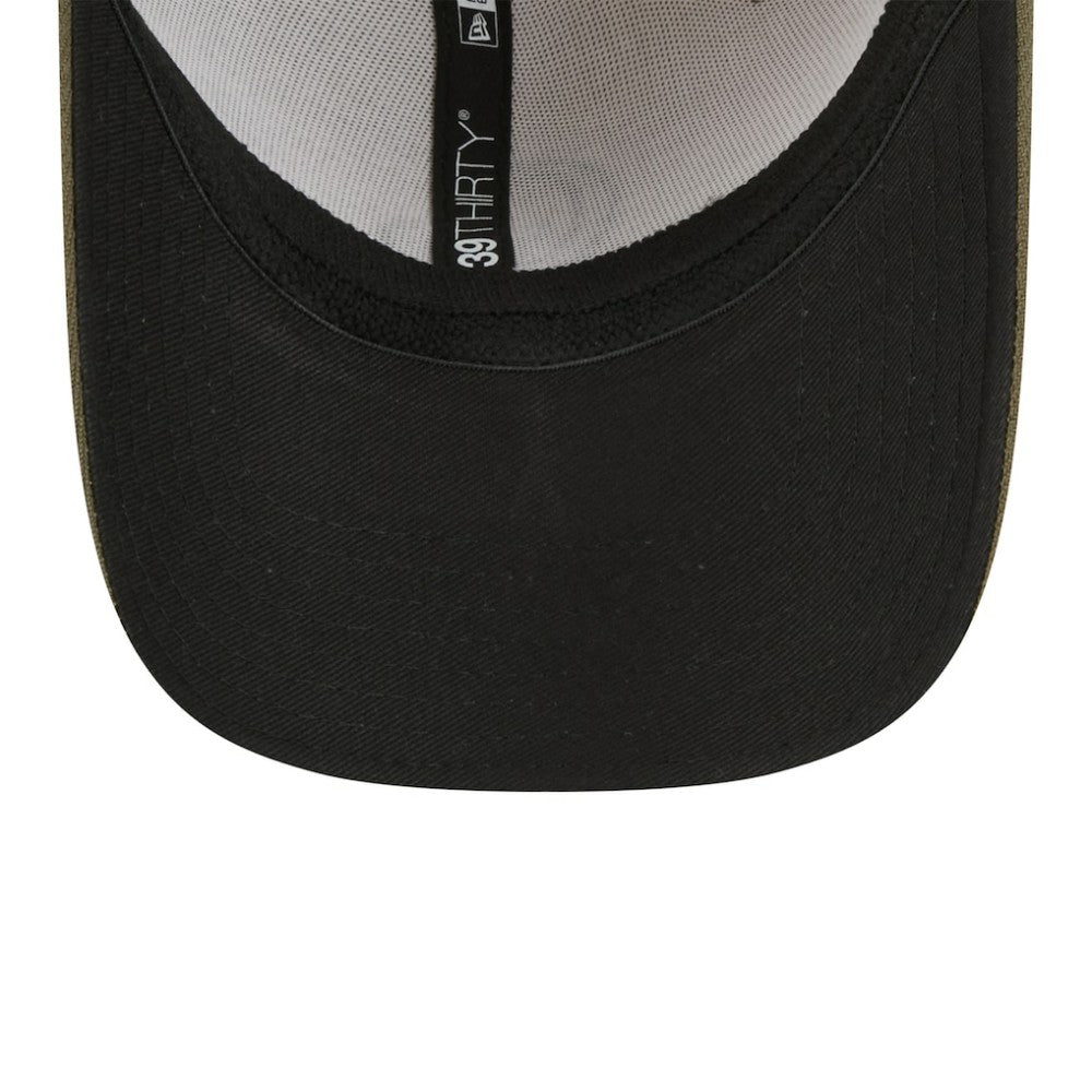 Colorado Rockies 2025 Armed Forces Day 39THIRTY Flex Hat Light Beige/Olive | New Era