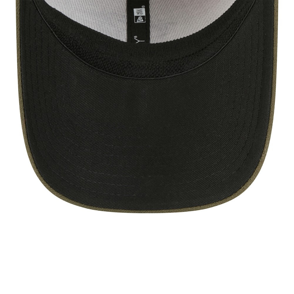 Miami Marlins 2025 Armed Forces Day 39THIRTY Flex Hat Light Beige/Olive | New Era