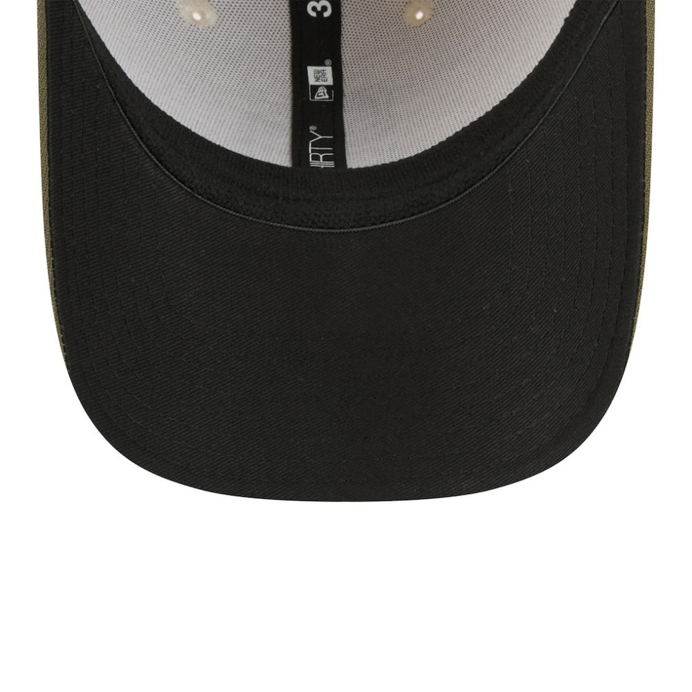 San Diego Padres 2025 Armed Forces Day 39THIRTY Flex Hat Light Beige/Olive | New Era
