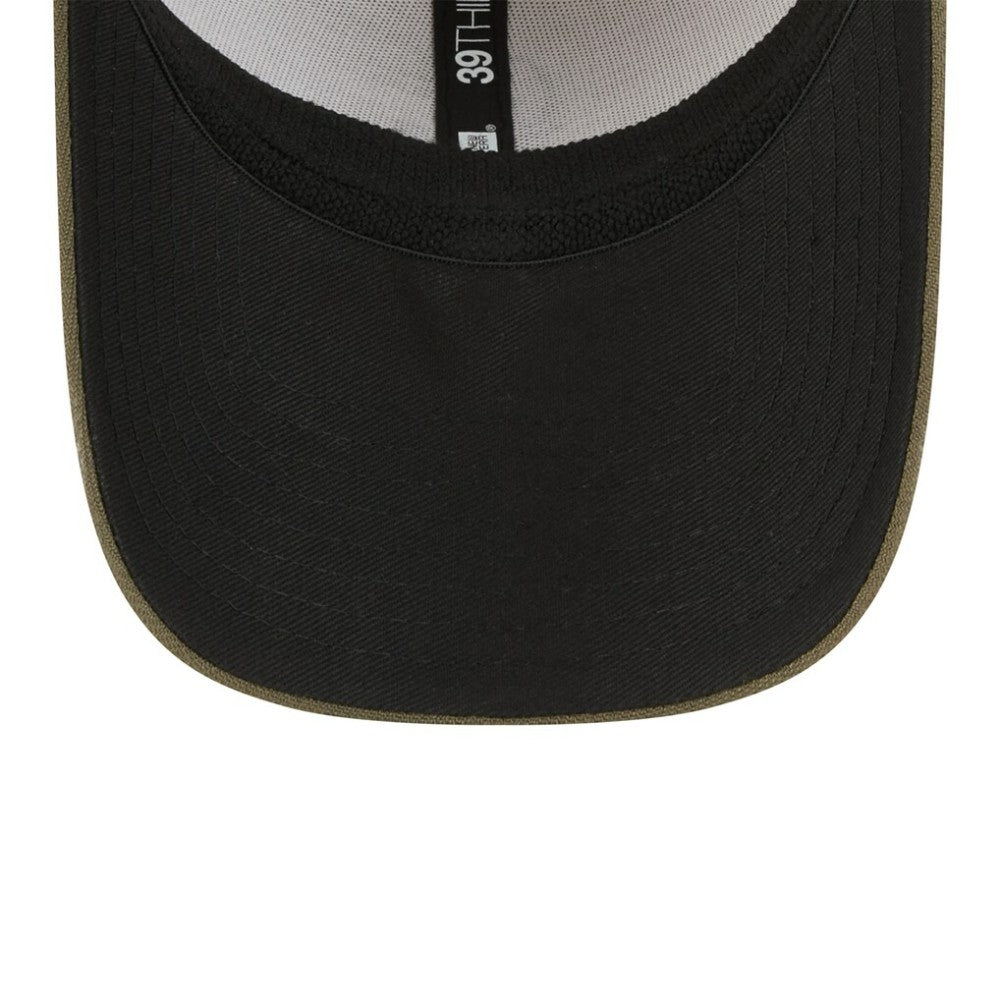 Seattle Mariners 2025 Armed Forces Day 39THIRTY Flex Hat Light Beige/Olive | New Era
