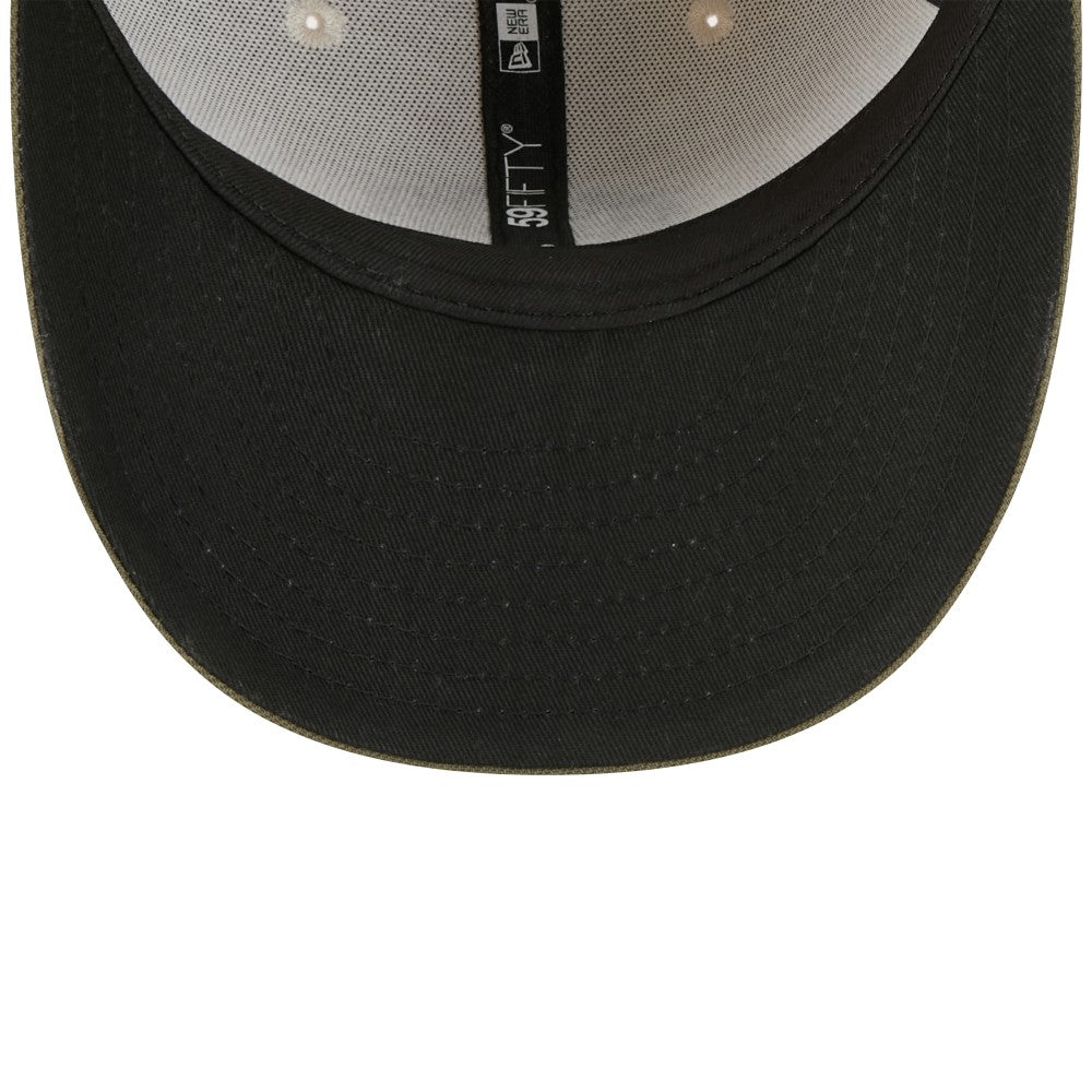 Milwaukee Brewers 2025 Armed Forces Day 59FIFTY Fitted Hat Light Beige/Olive | New Era