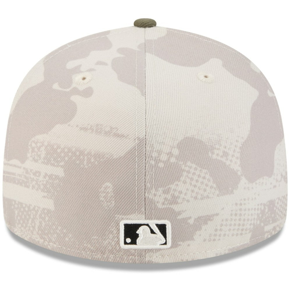Minnesota Twins 2025 Armed Forces Day 59FIFTY Fitted Hat Light Beige/Olive | New Era