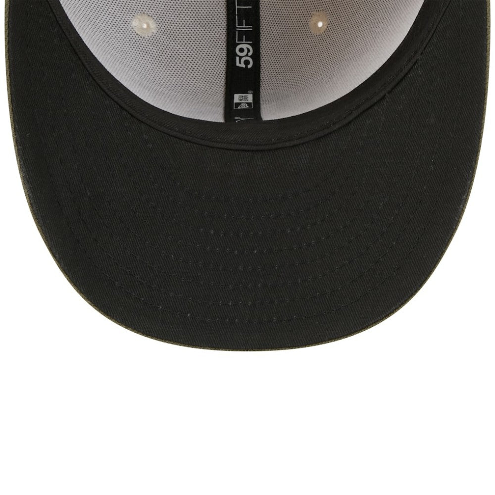 San Diego Padres 2025 Armed Forces Day 59FIFTY Fitted Hat Light Beige/Olive | New Era