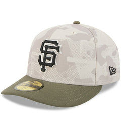 San Francisco Giants 2025 Armed Forces Day 59FIFTY Fitted Hat Light Beige/Olive | New Era
