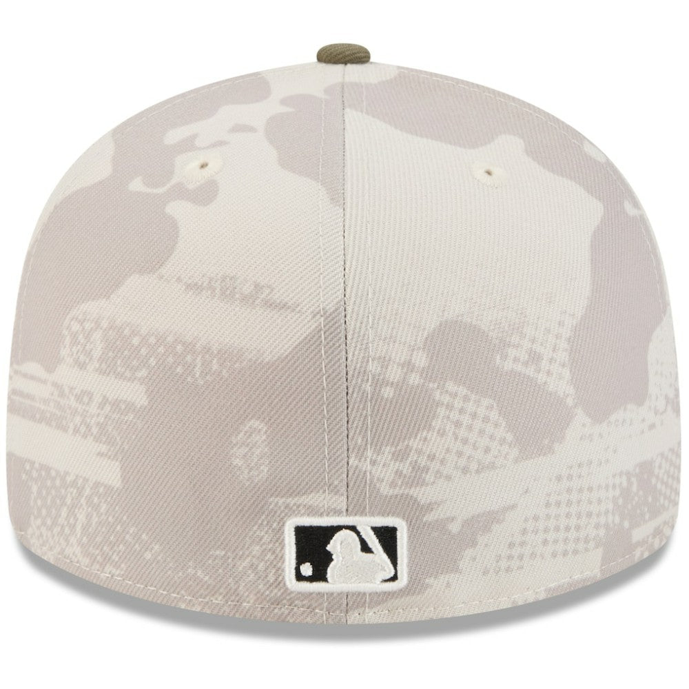 San Francisco Giants 2025 Armed Forces Day 59FIFTY Fitted Hat Light Beige/Olive | New Era