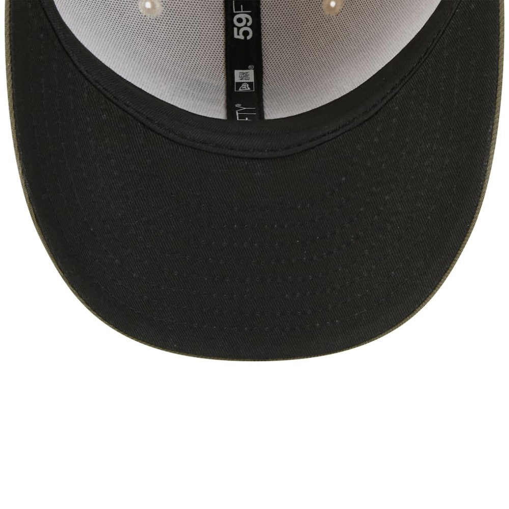 San Francisco Giants 2025 Armed Forces Day 59FIFTY Fitted Hat Light Beige/Olive | New Era