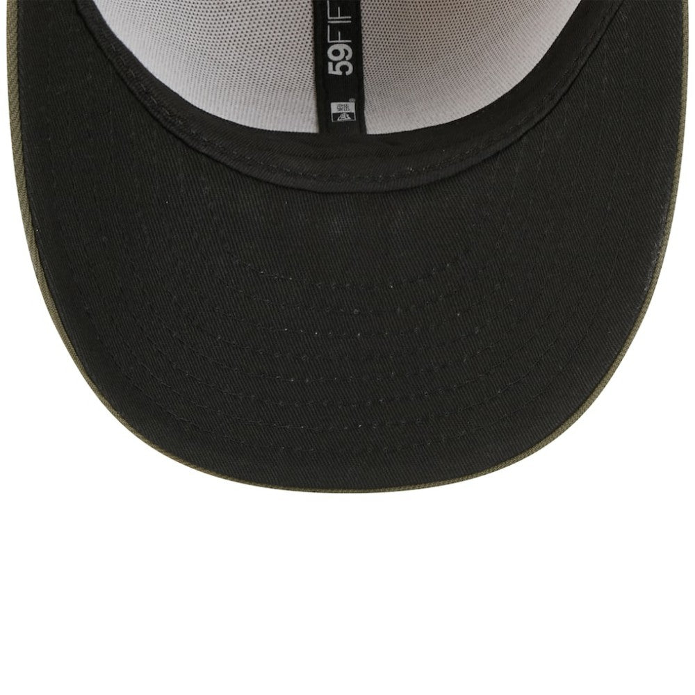St. Louis Cardinals 2025 Armed Forces Day 59FIFTY Fitted Hat Light Beige/Olive | New Era