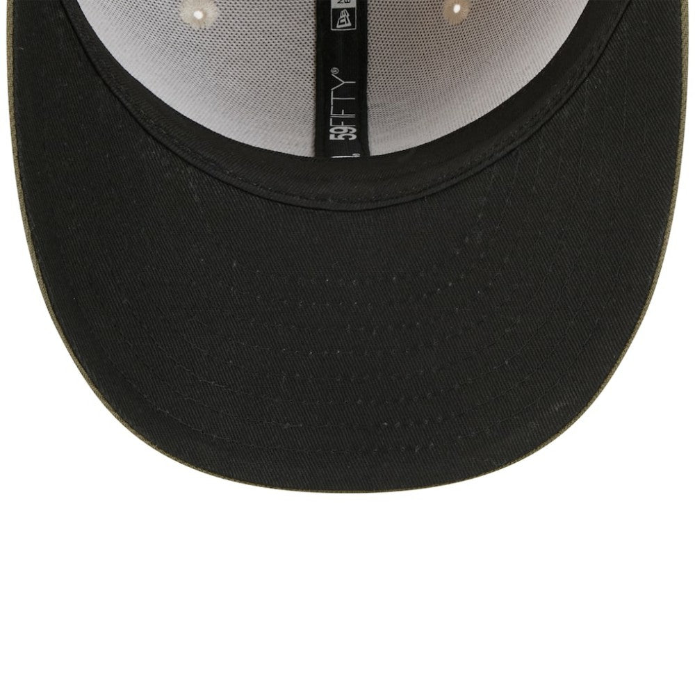 Chicago White Sox 2025 Armed Forces Day 59FIFTY Fitted Hat Light Beige/Olive | New Era