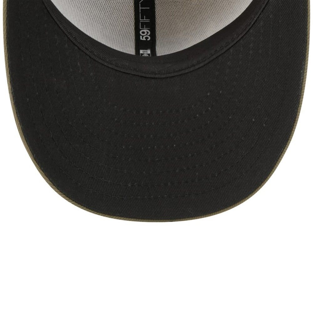 Baltimore Orioles 2025 Armed Forces Day 59FIFTY Fitted Hat Light Beige/Olive | New Era