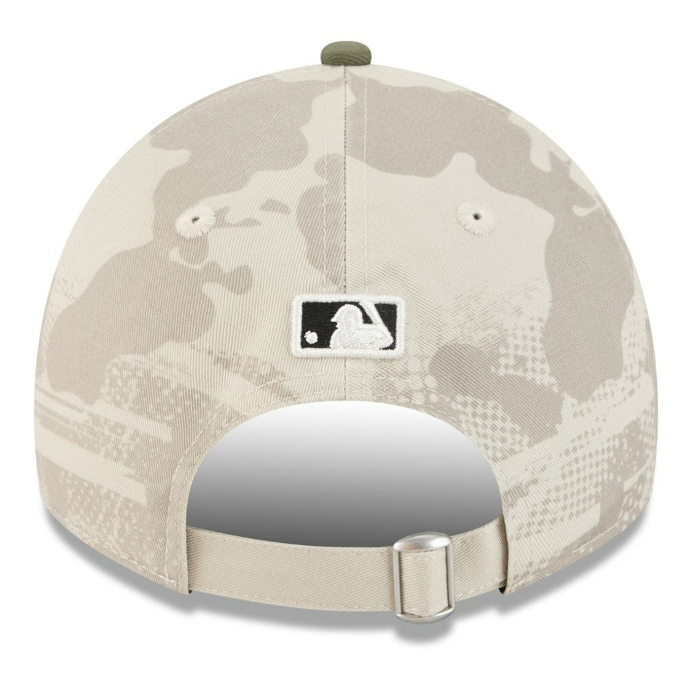 Chicago White Sox 2025 Armed Forces Day 9TWENTY Adjustable Hat Light Beige/Olive | New Era