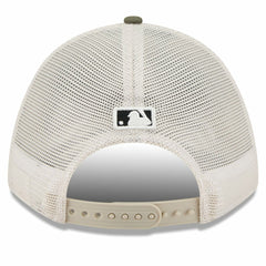 San Diego Padres 2025 Armed Forces Day 9FORTY M-Crown A-Frame Adjustable Hat Light Beige/Olive | New Era