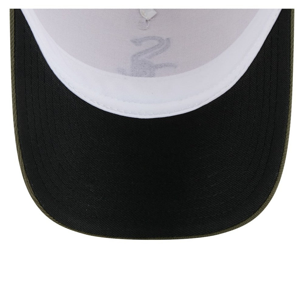 Chicago White Sox 2025 Armed Forces Day 9FORTY M-Crown A-Frame Adjustable Hat Light Beige/Olive | New Era