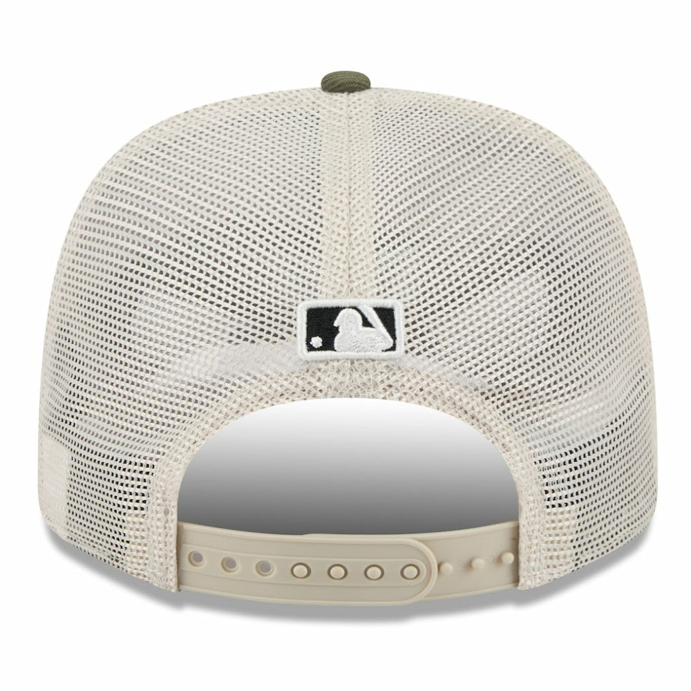 Chicago White Sox 2025 Armed Forces Day 9SEVENTY Stretch-Snap Hat Light Beige/Olive | New Era