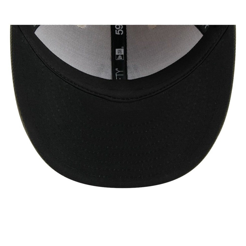 Minnesota Twins 2025 Armed Forces Day Low Profile 59FIFTY Fitted Hat Light Beige/Olive | New Era