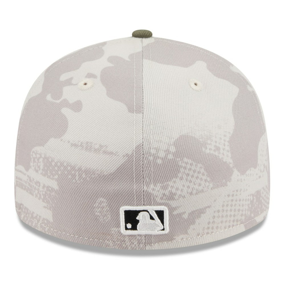 New York Yankees 2025 Armed Forces Day Low Profile 59FIFTY Fitted Hat Light Beige/Olive | New Era