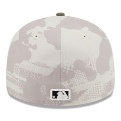 Kansas City Royals 2025 Armed Forces Day Low Profile 59FIFTY Fitted Hat Light Beige/Olive | New Era
