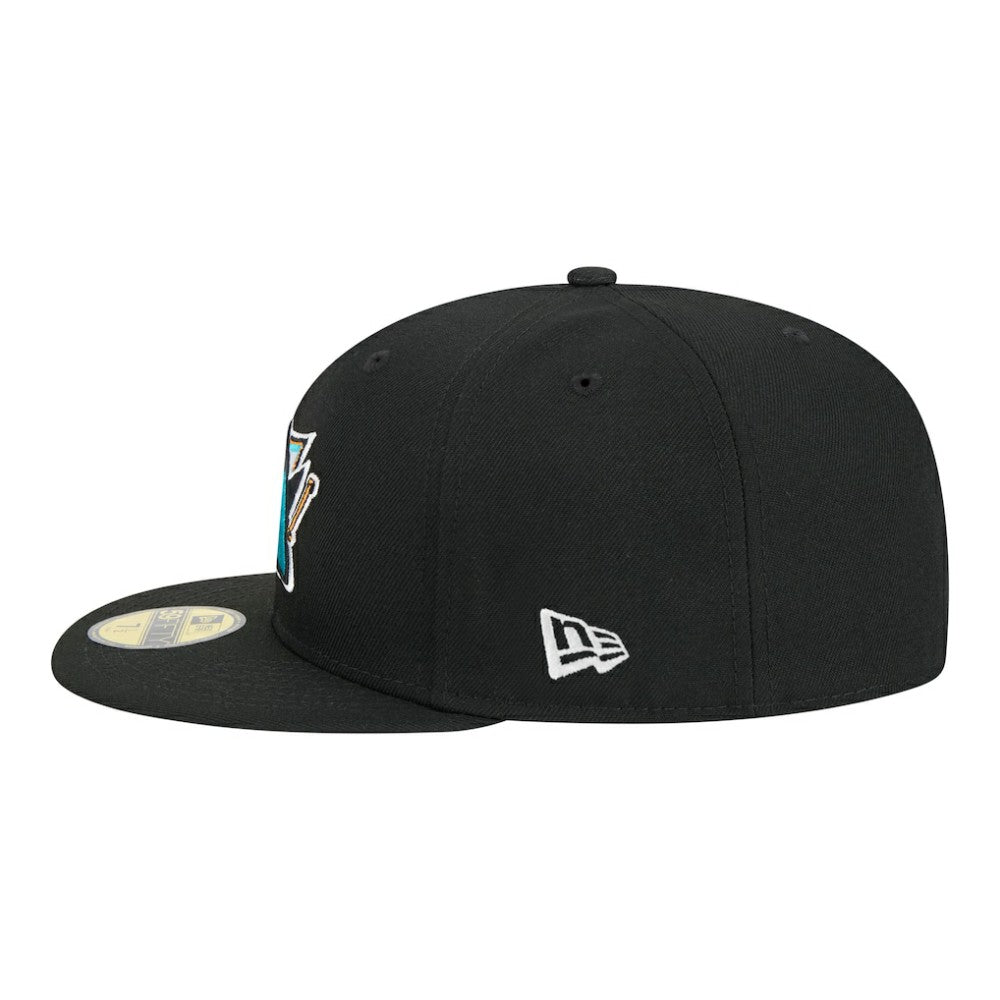 San Jose Sharks New Era Core 59FIFTY Fitted Hat Black