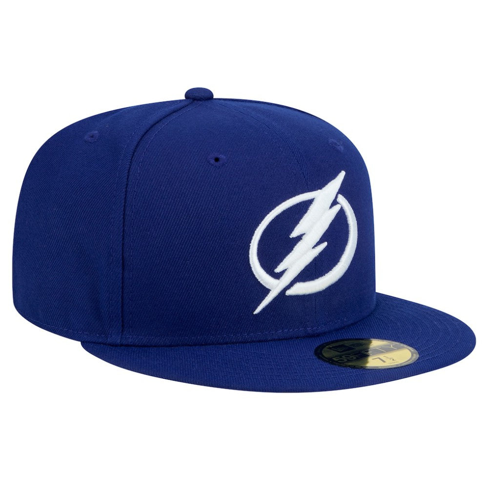 Tampa Bay Lightning New Era Core 59FIFTY Fitted Hat Blue