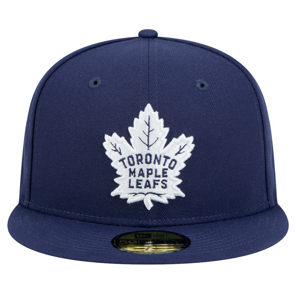 Toronto Maple Leafs New Era Core 59FIFTY Fitted Hat Navy