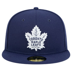 Toronto Maple Leafs New Era Core 59FIFTY Fitted Hat Navy