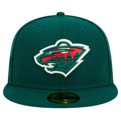 Minnesota Wild New Era Core 59FIFTY Fitted Hat Green