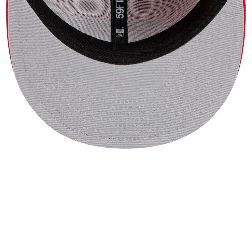 Montreal Canadiens New Era Core 59FIFTY Fitted Hat Red