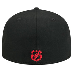 Chicago Blackhawks New Era Core 59FIFTY Fitted Hat Black