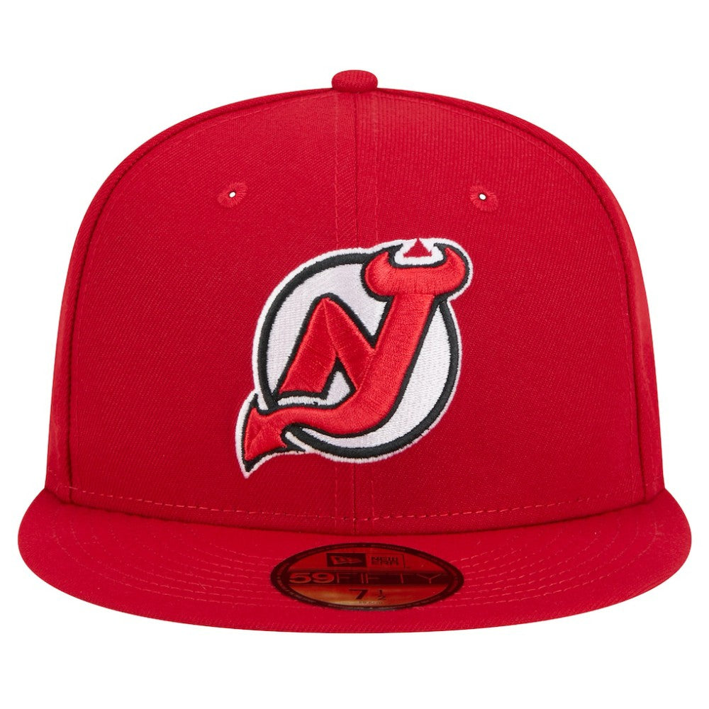 New Jersey Devils New Era Core 59FIFTY Fitted Hat Red