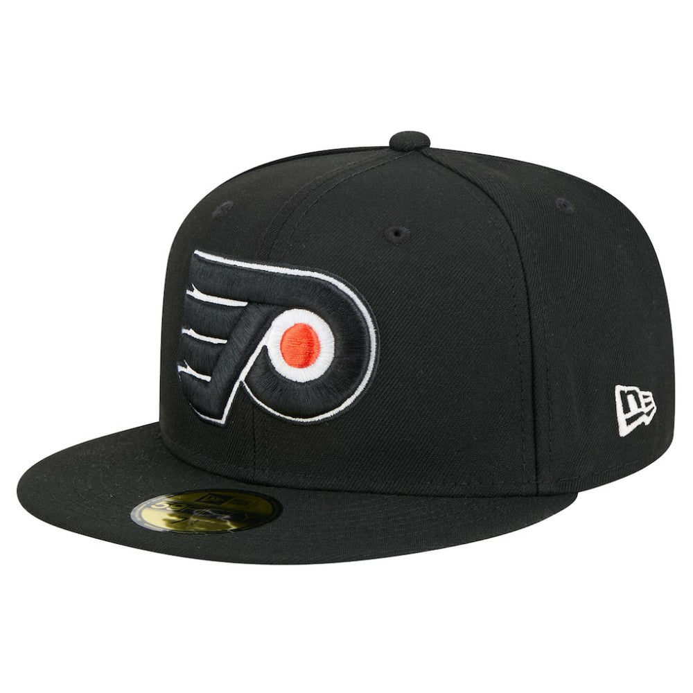 Philadelphia Flyers New Era Core 59FIFTY Fitted Hat Black