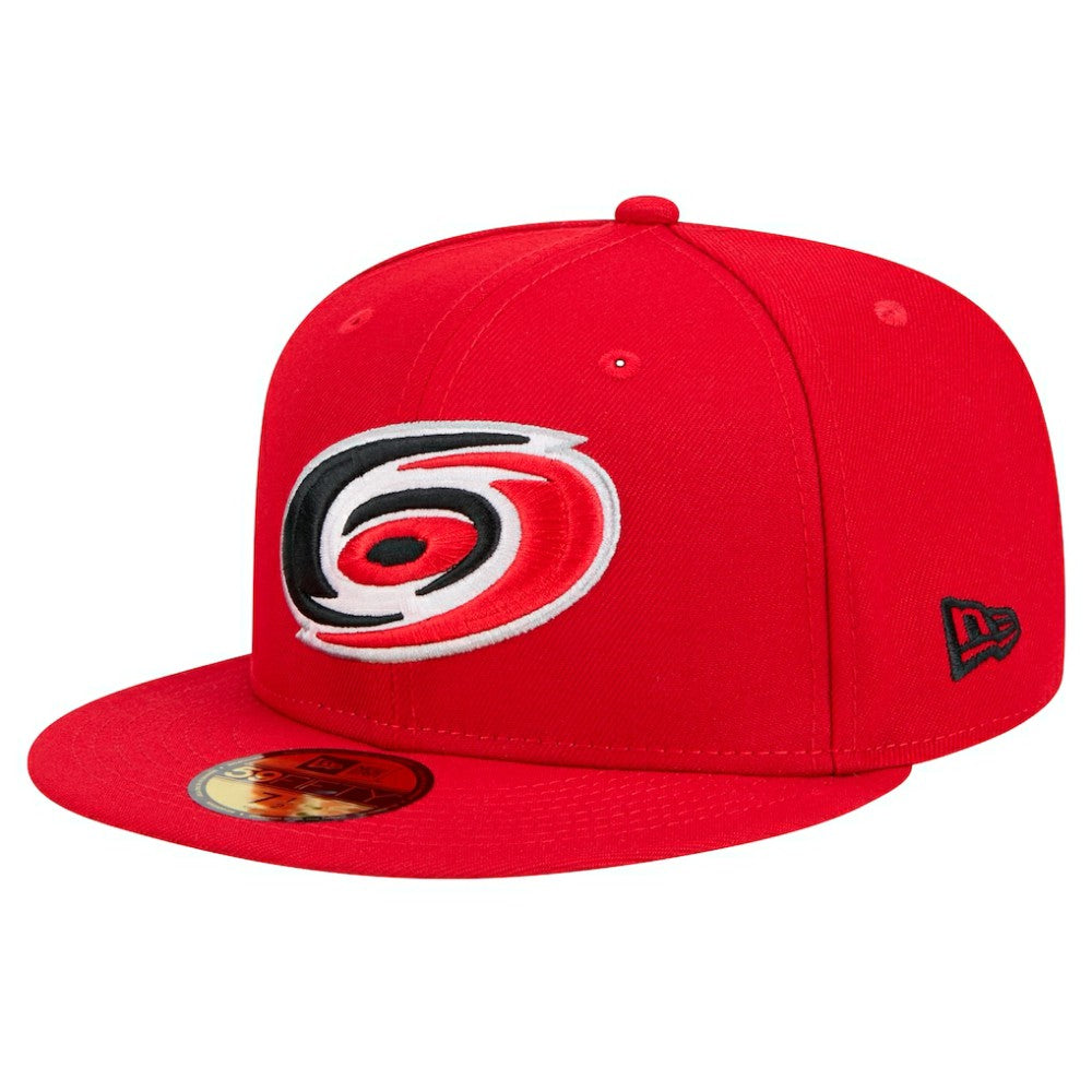 Carolina Hurricanes New Era Core 59FIFTY Fitted Hat Red