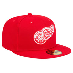Detroit Red Wings New Era Core 59FIFTY Fitted Hat Red
