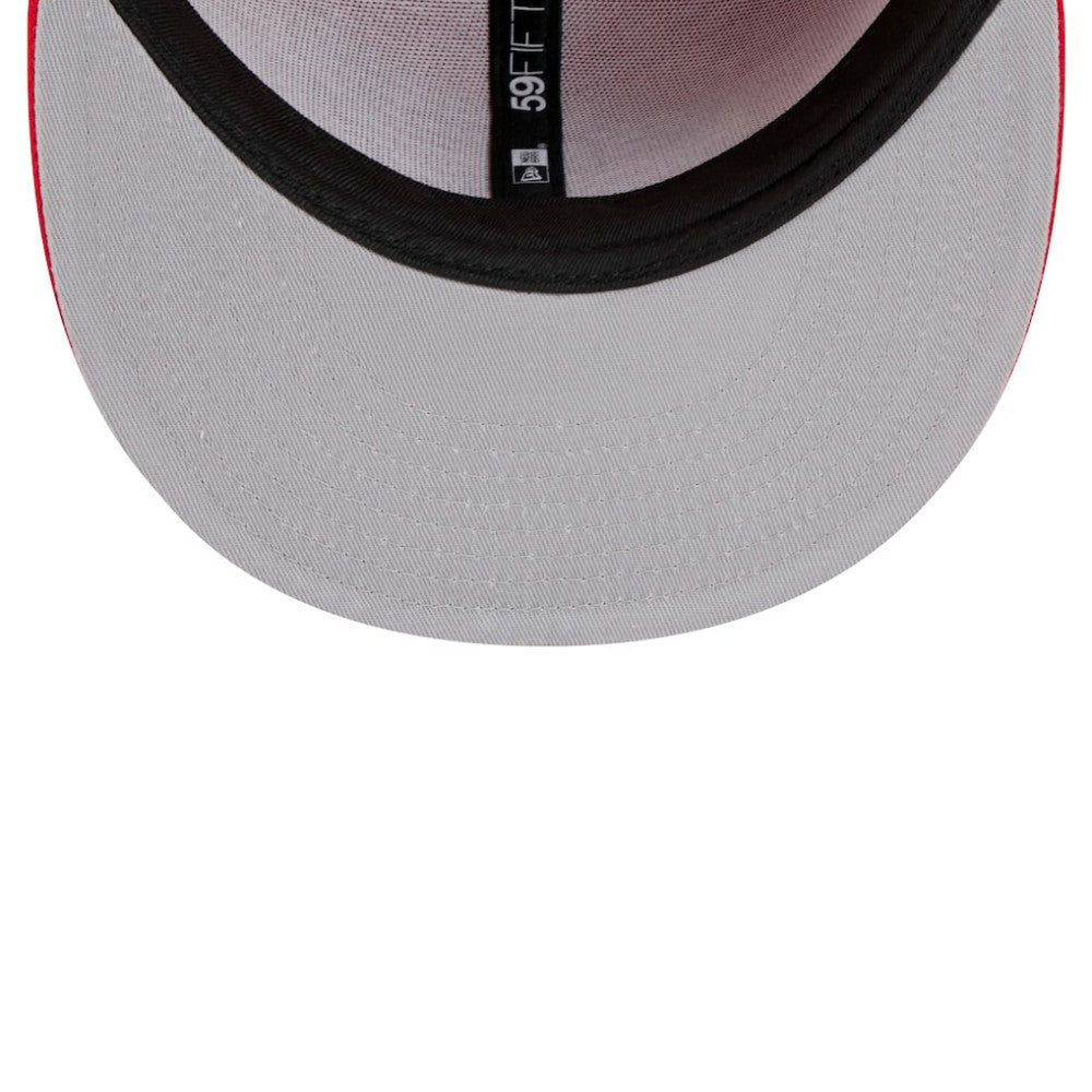 Detroit Red Wings New Era Core 59FIFTY Fitted Hat Red