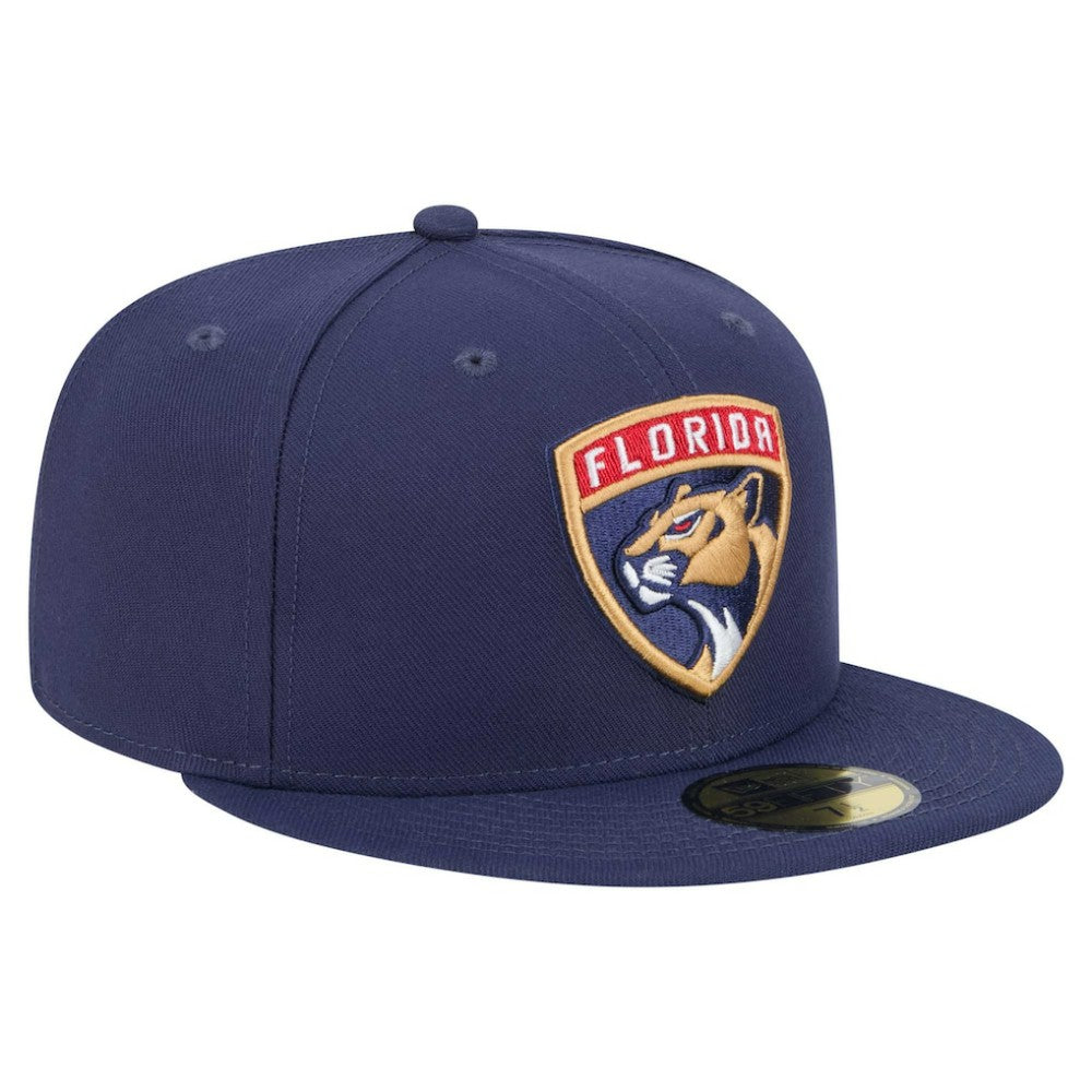 Florida Panthers New Era Core 59FIFTY Fitted Hat Navy
