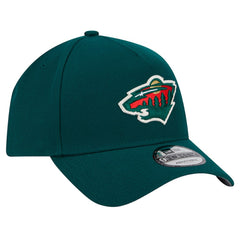 Minnesota Wild New Era Core A-Frame 9FORTY Adjustable Hat Green