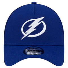 Tampa Bay Lightning New Era Core A-Frame 9FORTY Adjustable Hat Blue