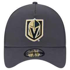 Vegas Golden Knights New Era Core A-Frame 9FORTY Adjustable Hat Gray