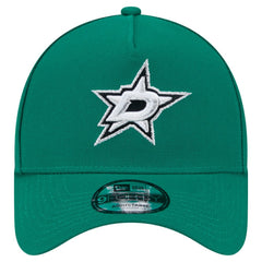 Dallas Stars New Era Core A-Frame 9FORTY Adjustable Hat Kelly Green